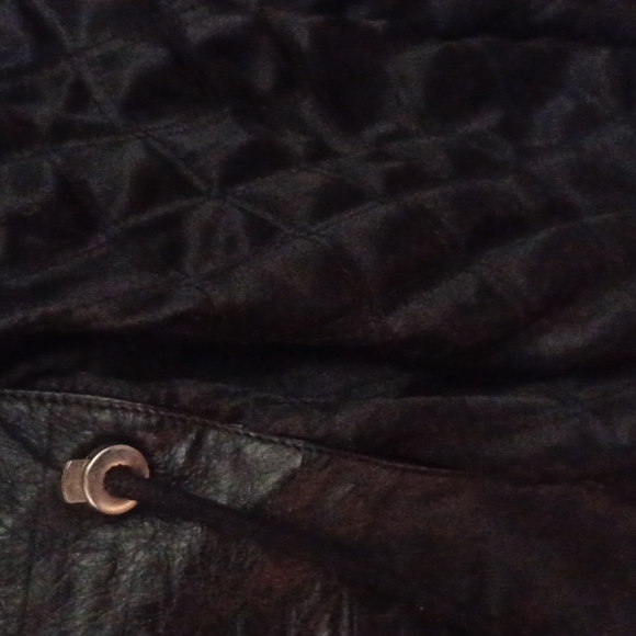 Wilson's Leather Jacket with Hood Vintage - Picture 7 of 7